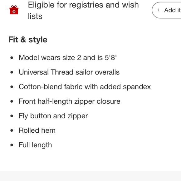 COPY - Women’s Denim Sailor Overalls - Picture 4 of 13